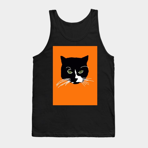 Halloween kitty Tank Top by Dexter1468